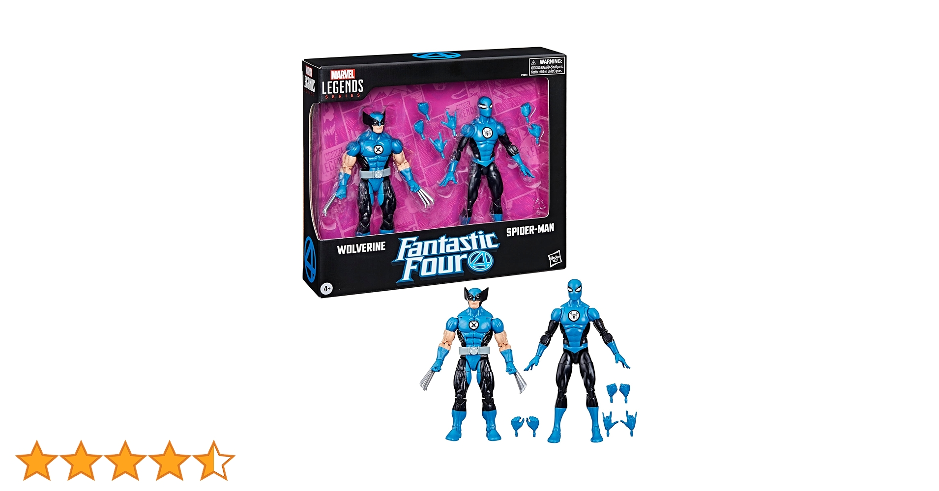 【アメトイ】 / マーベルレジェンド ウルヴァリン＆スパイダーマン F4 Amazon.co.jp: マーベルレジェンドシリーズ、ウルヴァリンと